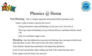 Phonics at Home